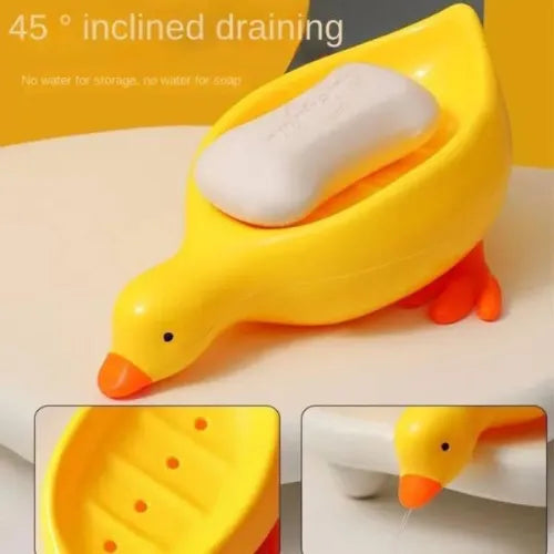 Duck Soap Holder – Portable Bathroom & Kitchen Organizer