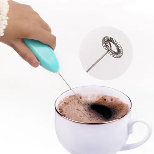 Electric Coffee Beater & Milk Frother – Rechargeable Whisk
