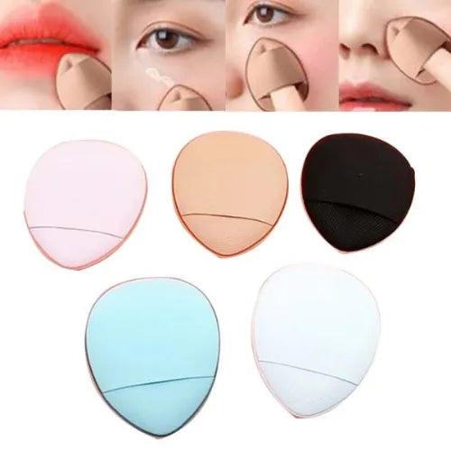 12pcs Mini Finger Puffs – Air Cushion Sponge for Flawless Makeup