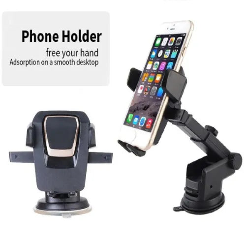 Easy One Touch Mobile Holder – Car & Desk Universal Mount
