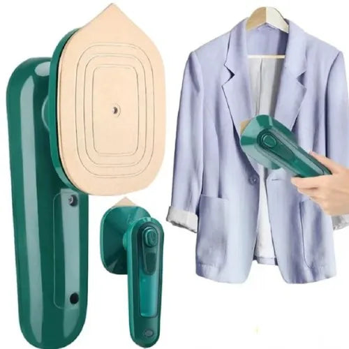 Portable Mini Steam Iron – Handheld Travel Garment Steamer
