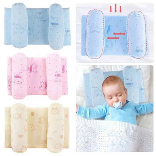 Soft Head Shaping Newborn Pillow – Prevent Flat Head Syndrome
