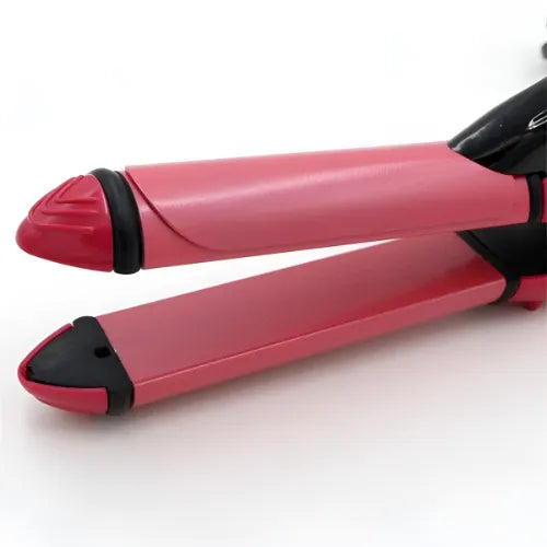 Nova 2-in-1 Hair Straightener & Curler – Model NH-2009| Hair Styling Tool