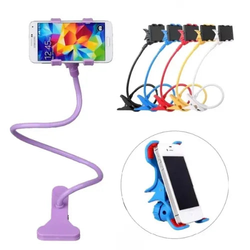360° Flexible Lazy Snake Mobile Phone Holder – Strong Grip & Adjustable Stand