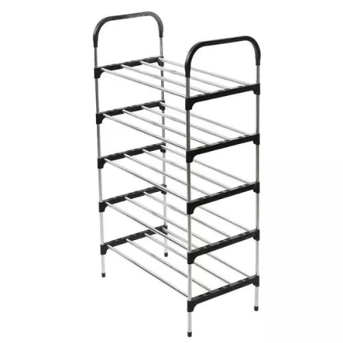 5-Tier Stainless Steel Shoe Rack in Pakistan | Space Saving Organizer