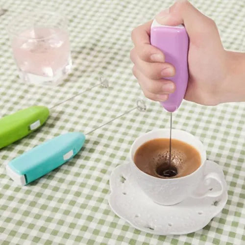 Electric Coffee Beater & Milk Frother – Rechargeable Whisk
