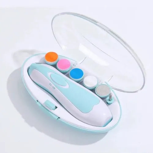 Baby Electric Nail Trimmer – Safe & Silent 6-in-1 Nail Care