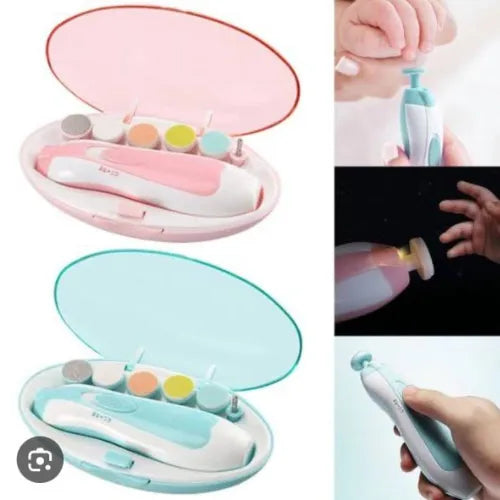 Baby Electric Nail Trimmer – Safe & Silent 6-in-1 Nail Care