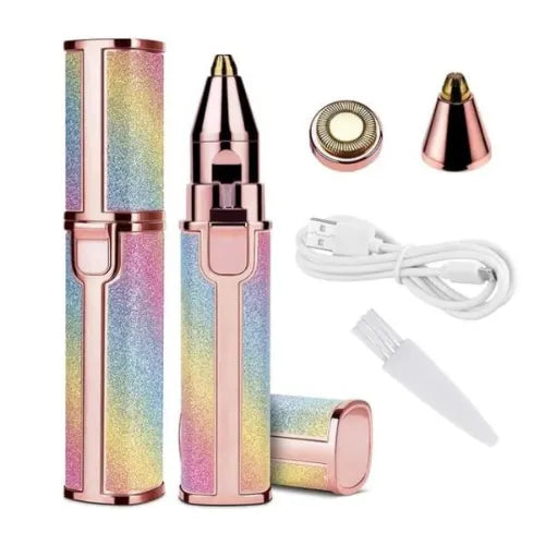 2 In 1 Electric Eyebrow Trimmer & Facial Hair Shaver