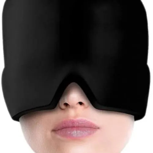 Migraine Relief Cap – Hot & Cold Gel Therapy for Head & Eyes